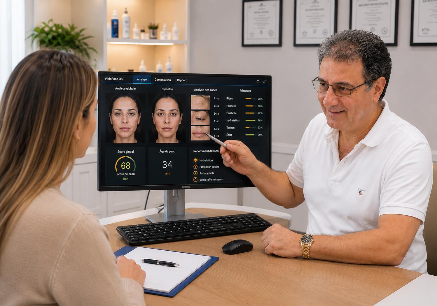 Ästhetische dermatologische Sprechstunde in Hanau