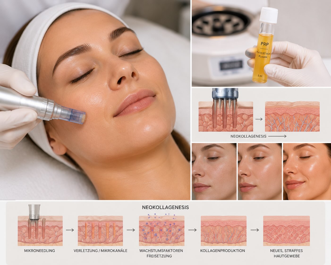 PRP-Microneedling zur regenerativen Hautbildverbesserung